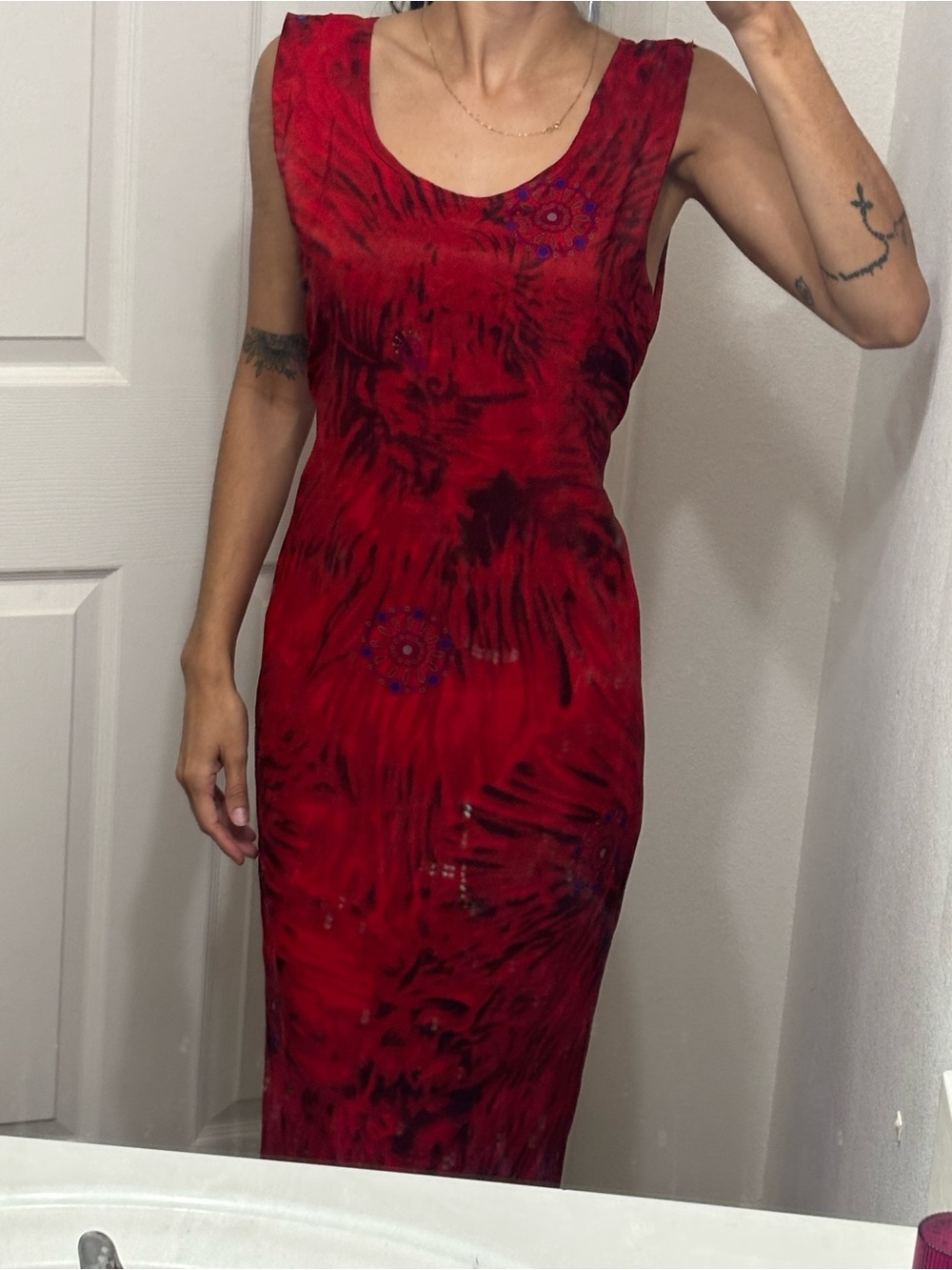 Vintage maxi Dress made in USA